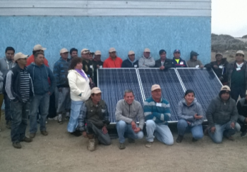 CAPACITACIÓN E INSTALACIÓN DE SISTEMAS SOLARES FOTOVOLTAICOS